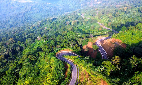 রাঙ্গামাটির রাজস্থলী ফারুয়া সড়কে নতুন ভ্রমণ আকর্ষণ