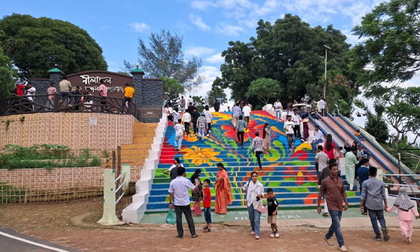 বান্দরবানে প্রত্যাশার তুলনায় কম পর্যটক