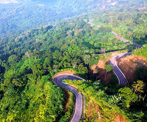 রাঙ্গামাটির রাজস্থলী ফারুয়া সড়কে নতুন ভ্রমণ আকর্ষণ