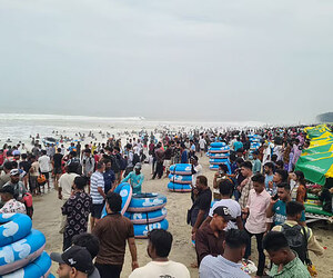 কক্সবাজারে বুকিং বাতিল ৩০ হাজার পর্যটকের