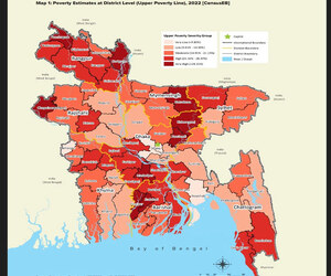 সর্বনিম্ন দারিদ্র নোয়াখালীতে, সর্বোচ্চ মাদারীপুরে, আপনার জেলায় কত?